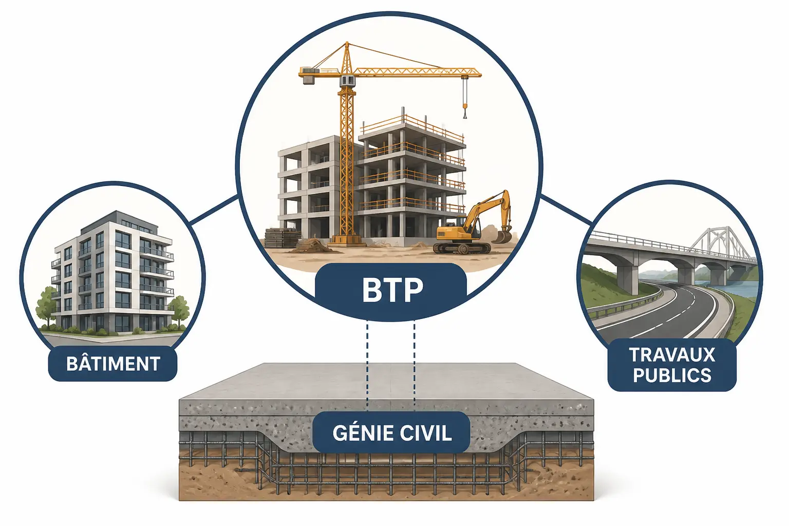 Définition du BTP : ce que recouvre vraiment cet acronyme