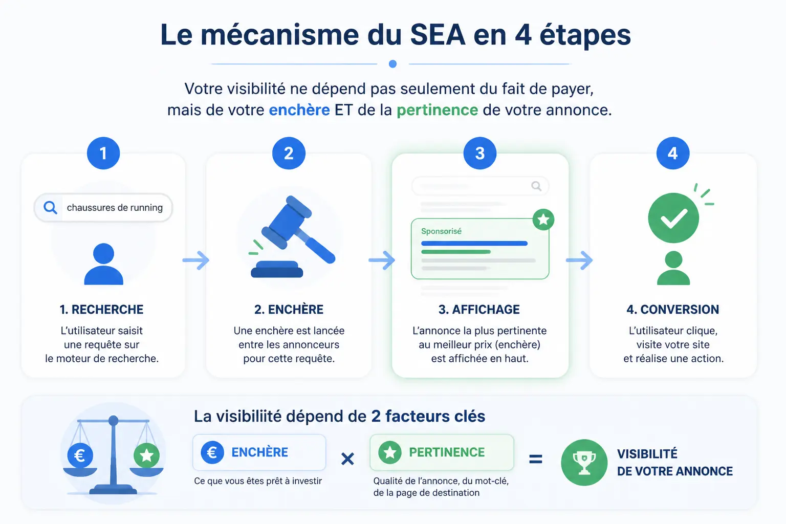 Qu’est-ce qu’une campagne SEA ? Définition, objectifs et fonctionnement réel