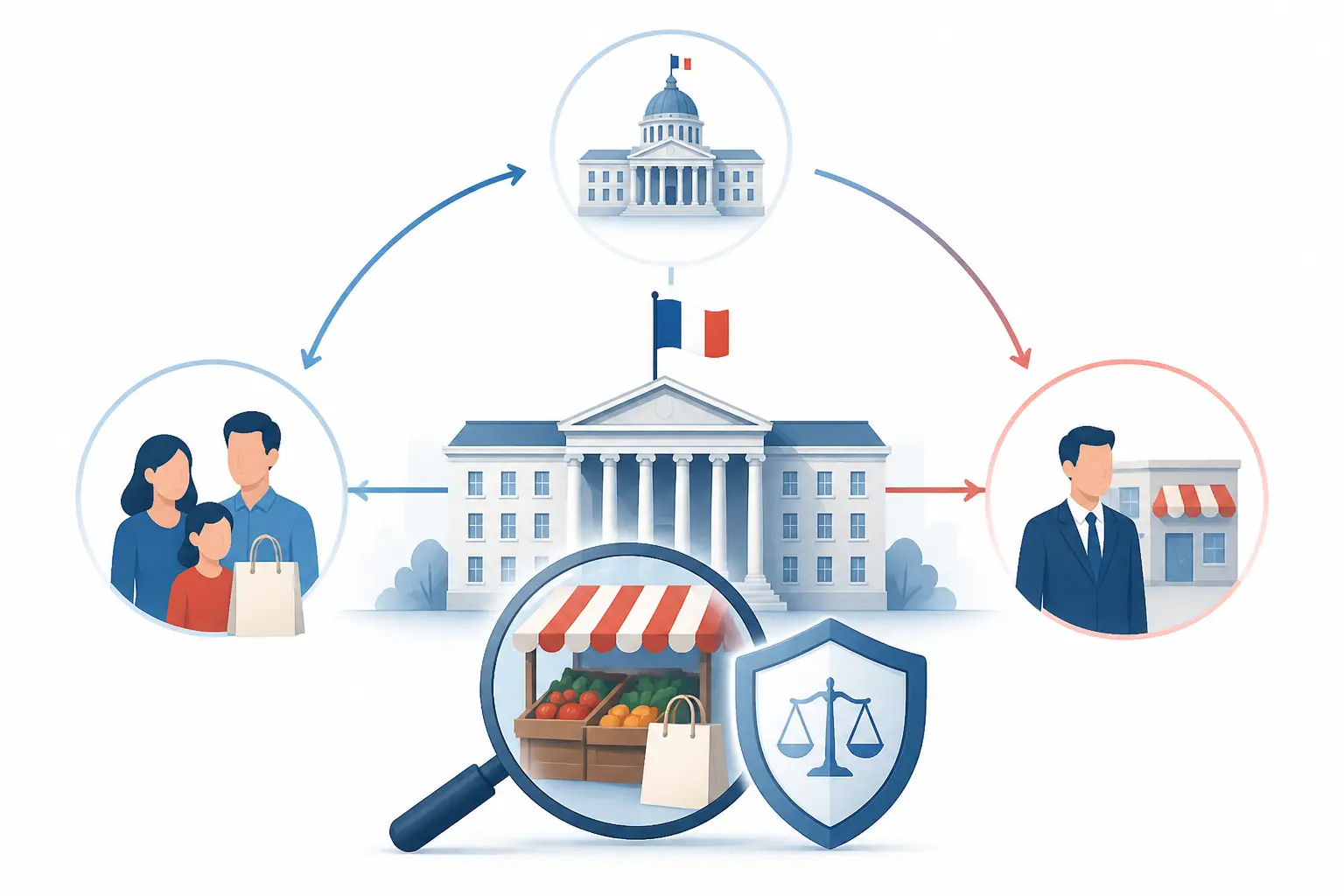DGCCRF : définition simple, acronyme et place dans l’administration