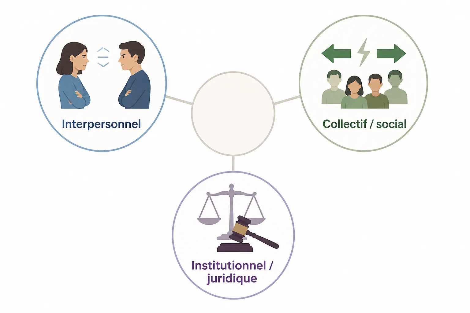 Quels sont les principaux types de conflits ?