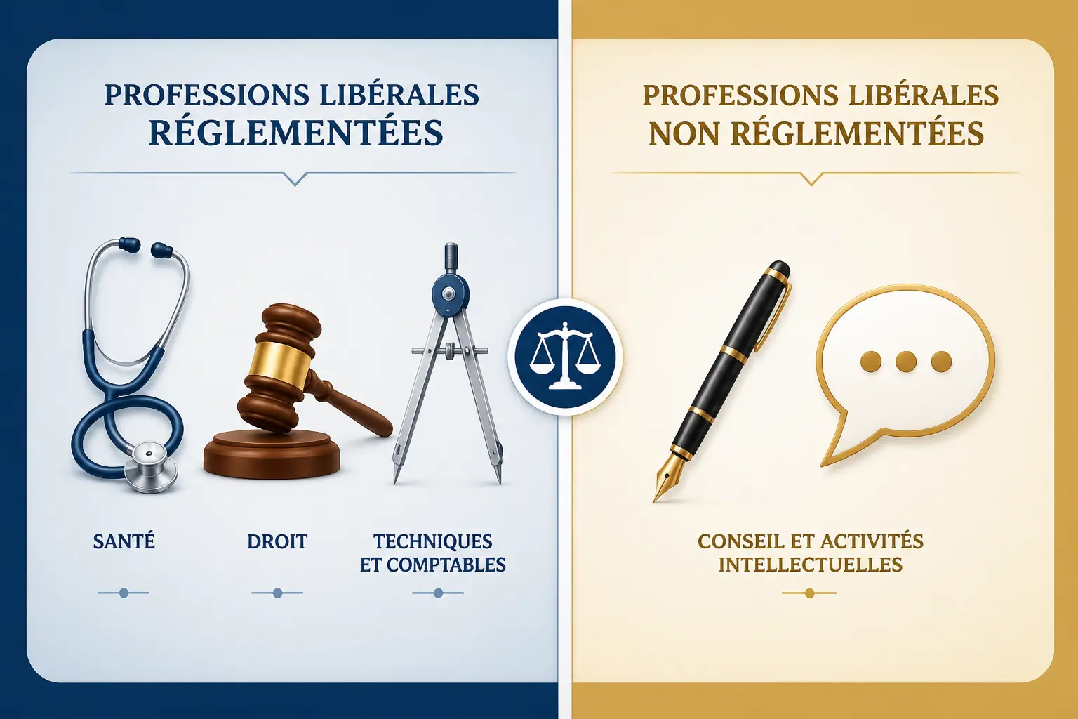 Quels métiers relèvent d’une activité libérale ?