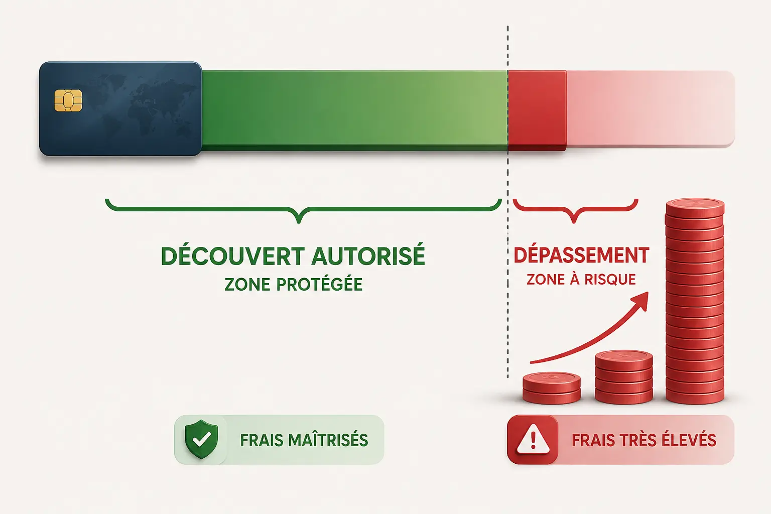 Découvert autorisé, dépassement et incidents : ce qui fait vraiment grimper la note