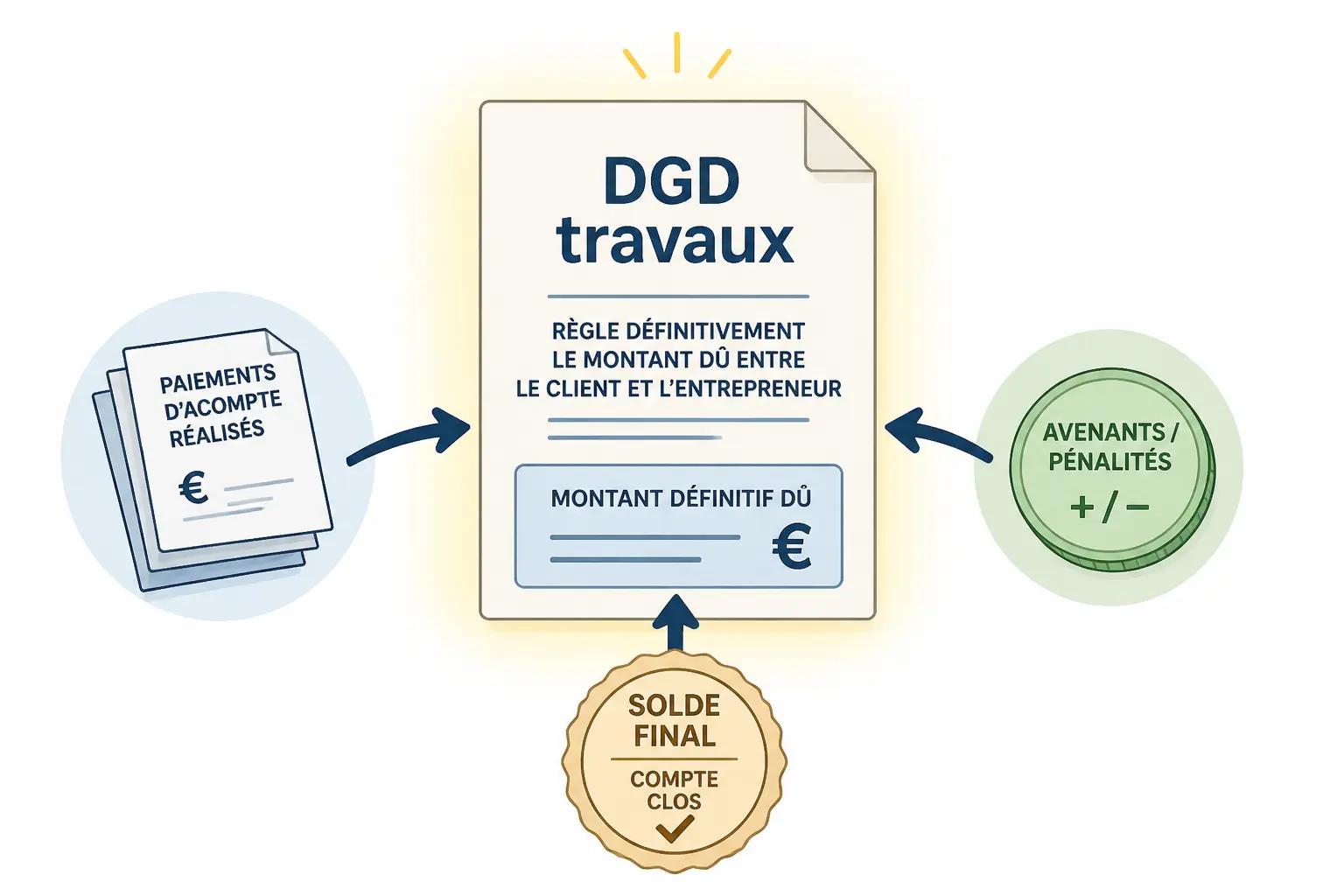 Qu’est-ce qu’un DGD travaux ? Définition simple et rôle en fin de chantier