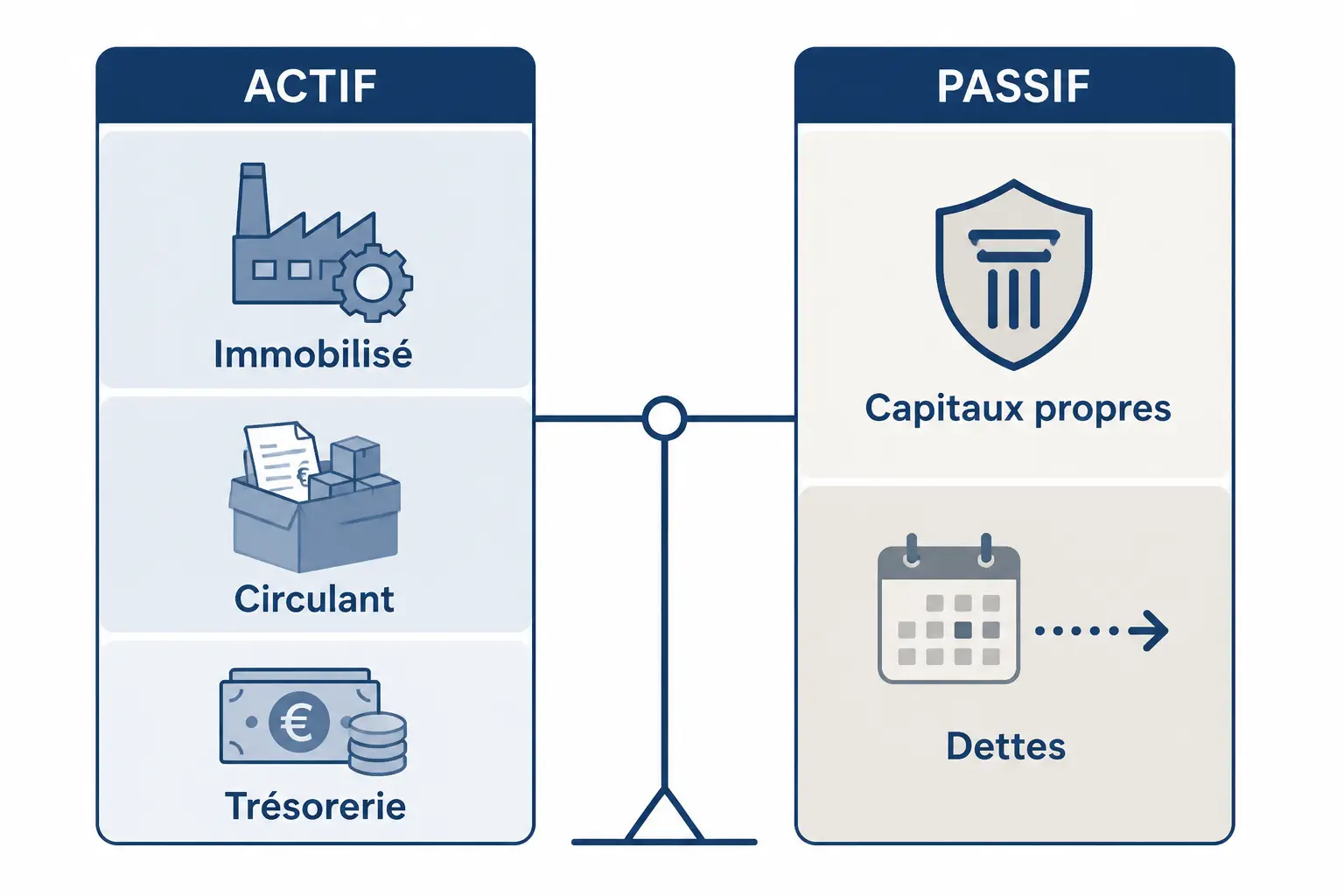 Actif d’un côté, passif de l’autre : ce que chaque ligne raconte vraiment